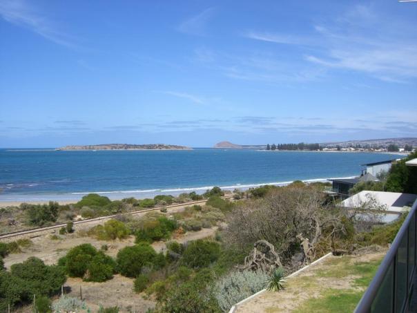 Blick vom Strandhaus in Victor Harbor