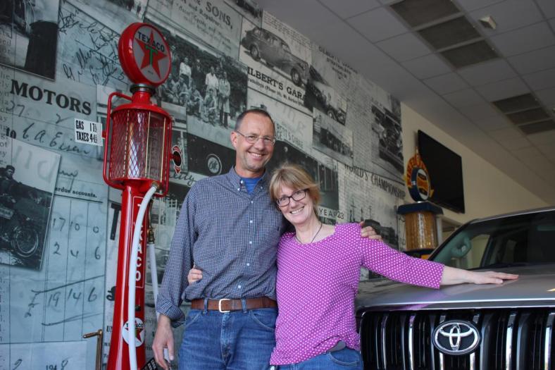 Bruce unser Gefährt für die folgenden 12 Monate