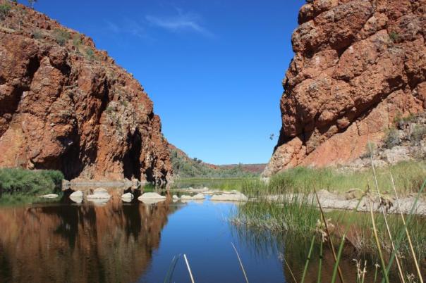 Finke Gorge in den MacDonnell Ranges