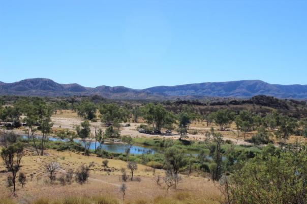 Da steht gleich unser Zelt