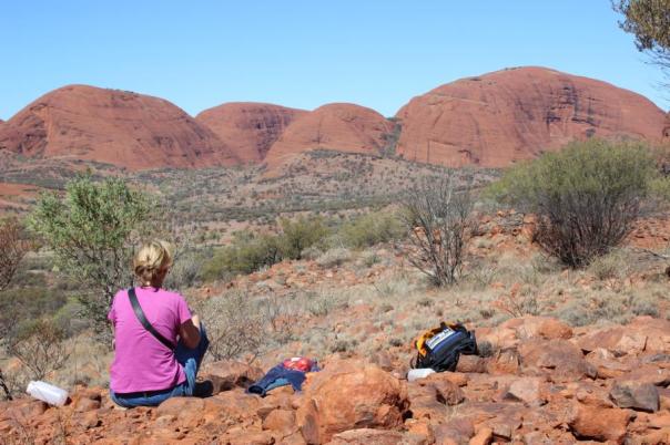 Wanderung in den Kata Tjutas (Olgas)