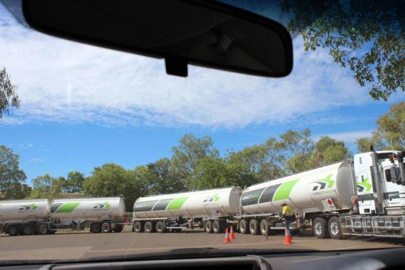 So genannter Roadtrain