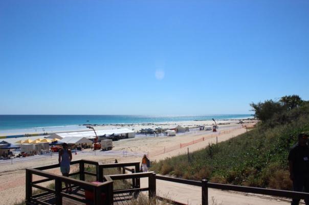 Vorbereitung zum Poloturnier