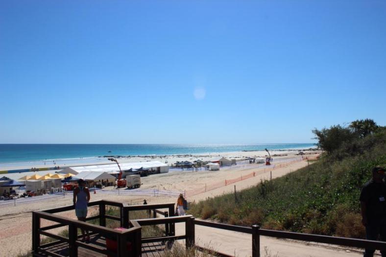 Vorbereitung zum Polotournier