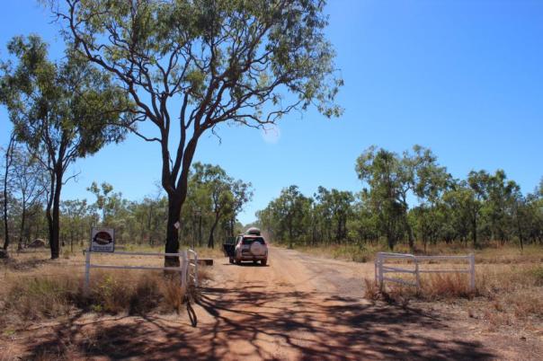 Zufahrt zur Mt Elisabeth Station