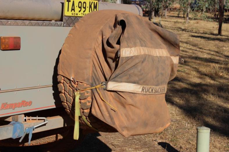 Bushcamping Abfalleimer