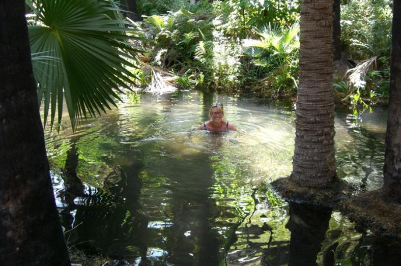 Warmes Bad in den Zebedee Springs