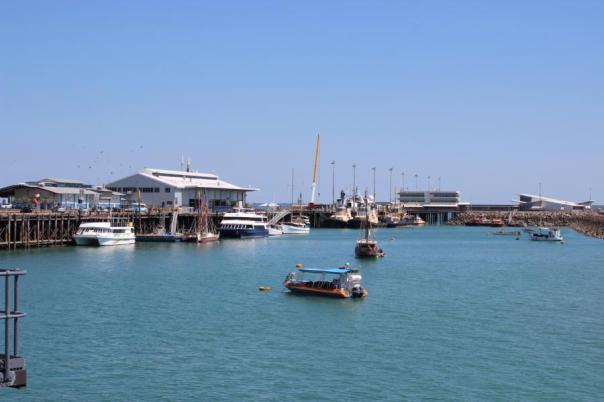 Darwin, einer der Häfen
