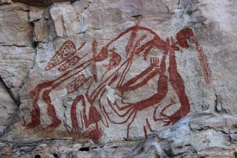 Felsmalereien, Kakadu Nationalpark,