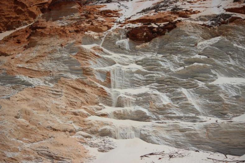Sandwasserfall, Elim Beach