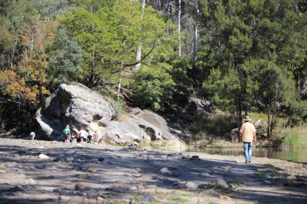 Rock Pool im Carnarvon NP