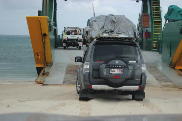 Fähre nach Fraser Island
