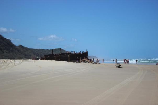 Schiffswrack der "Maheno", Fraser Island