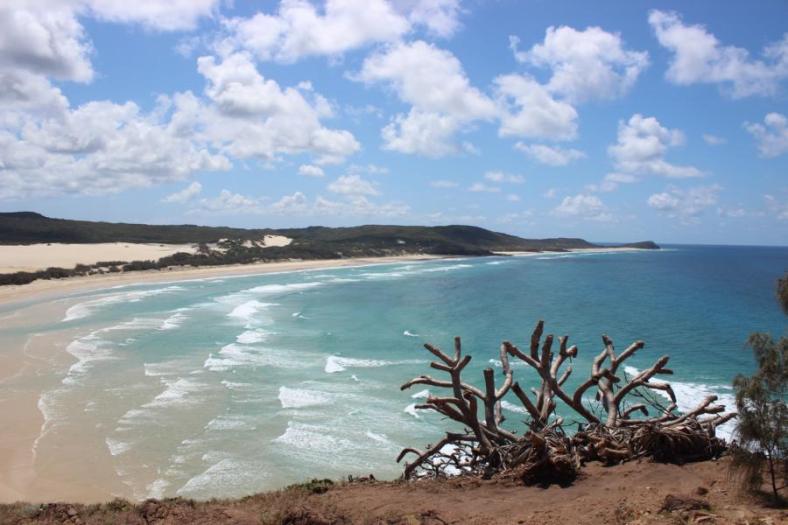 Indian Head nach Norden, Fraser Isla