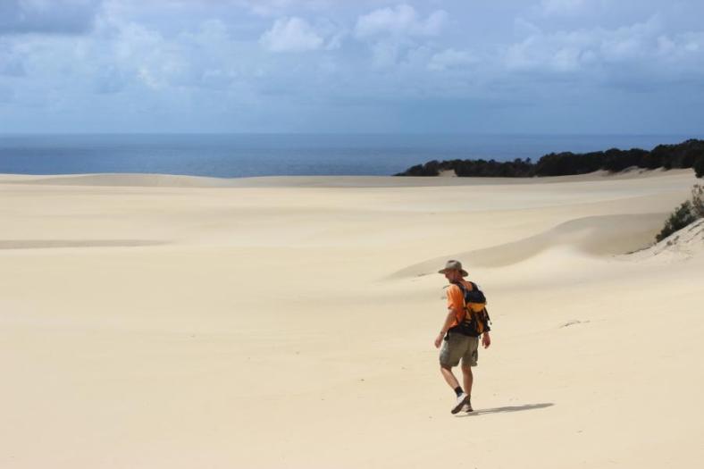 Sandblow, Fraser Island