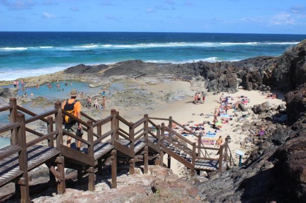 Champagne Pools, Fraser Island