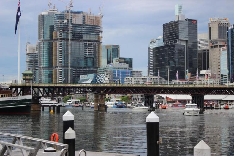 Das Vergnügungsviertel Darling Harbour, Sydney