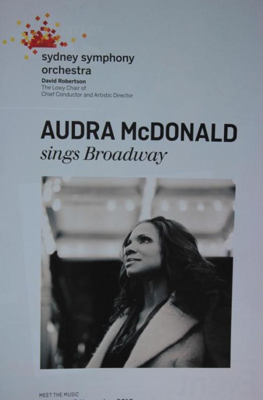Audra McDonald sings Broadway, Sydney Opera