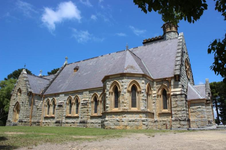 All Saints Anglican Church erbaut um 1881, Bodolla