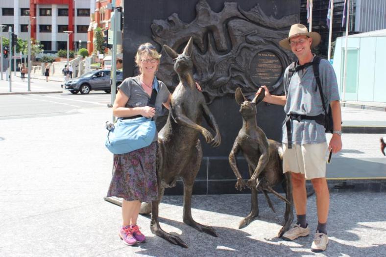 Bei den Skippies in Brisbane