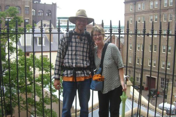 Unser neuer Regenschirm, The Rocks, Sydney