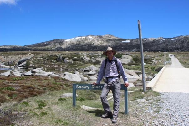 Kurzer Stopp am Snowy River, Kosciuszko National Park