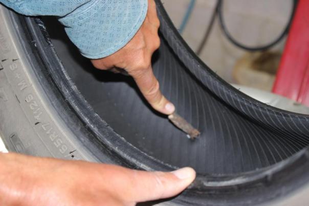 Ziemlich lang und dick der Stecken