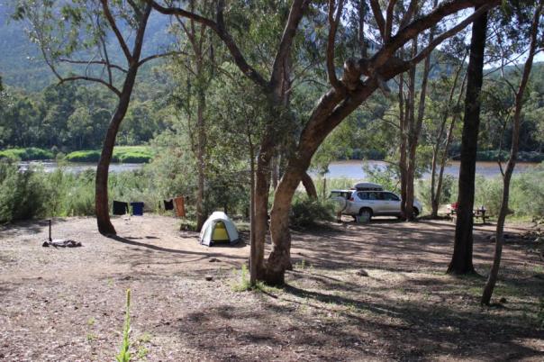 Unser Lager am Snowy River, Willis Camp