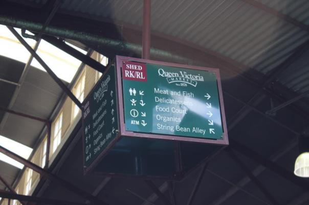 Da soll sich einer Auskennen, Queen Victoria Market, Melbourne