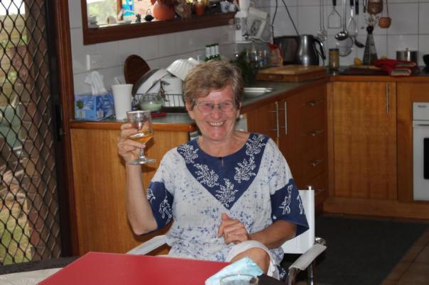 Margret verwöhnt uns, Melbourne