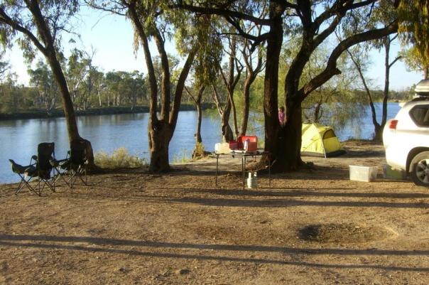 Campingplatz am Murray River, Mildura