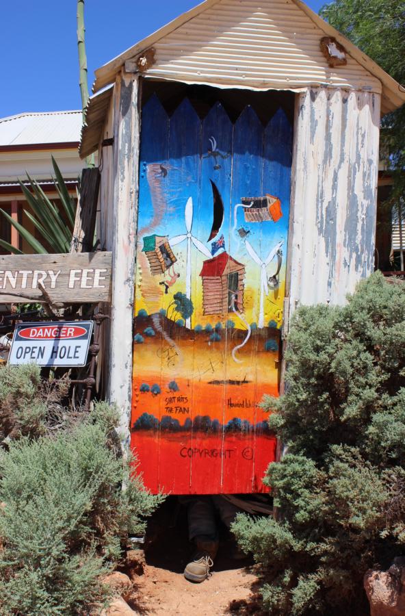 Skurrile Kunst in Silverton