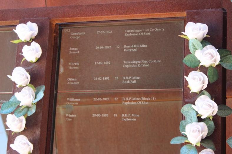 Miner's Memorial, Broken Hill