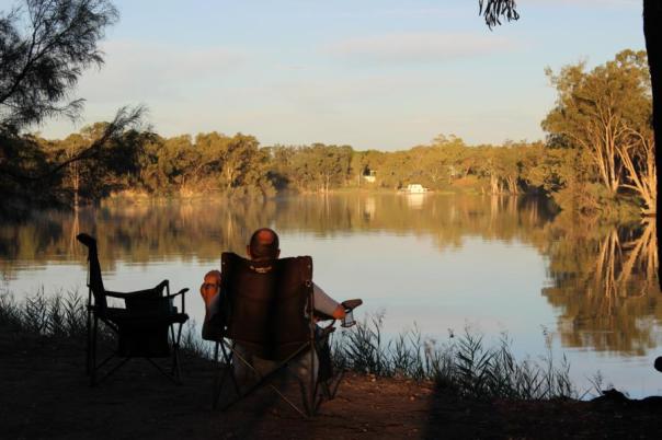 Wehmütiger Abschied, Murray River, Mildura