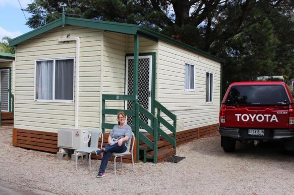 Unser erstes Quartier Mt. Barker