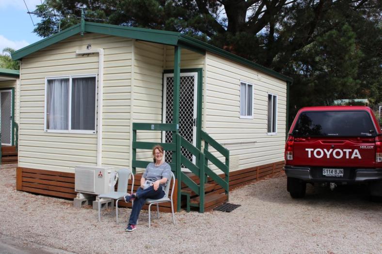 Unser erstes Quartier Mt. Barker