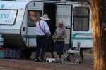 Countrymusik am Campingplatz, Wilpena Pound, Flinders Ranges NP