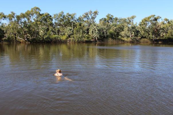 Richtig warm das Wasser