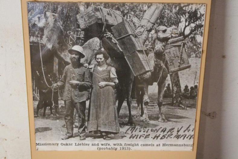 Ankunft neuer Missionare, Mission Hermannsburg
