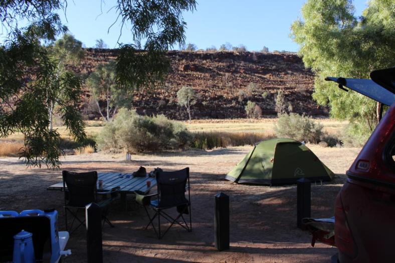 Campingplatz, Finke Gorge NP