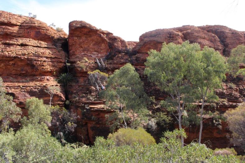 Wanderung Kings Canyon, Garten of Eden