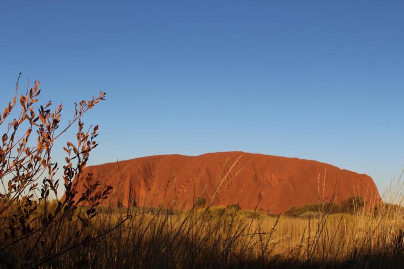 Sonnenuntergang am Uluru