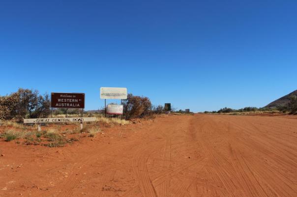 Wir überqueren die Grenze nach Western Australia