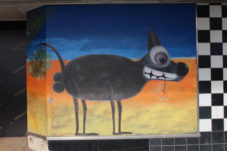 Gemälde verschönern leerstehende Gebäude, Kalgoorlie