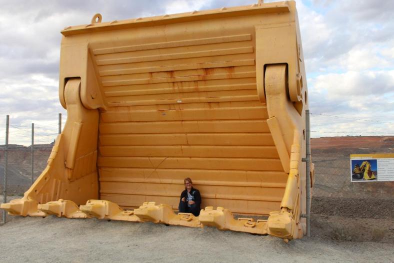 Schaufel des Baggers, Super Pit