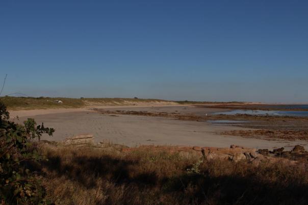 Unser Strand bei Ebbe