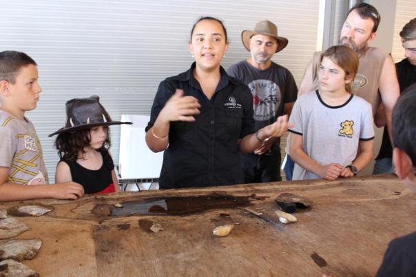 Jasmyn unser Guide durch die Perl Farm