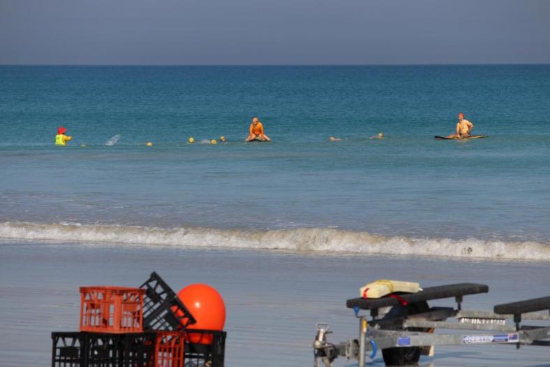 Sonntagssport am Cable Beach