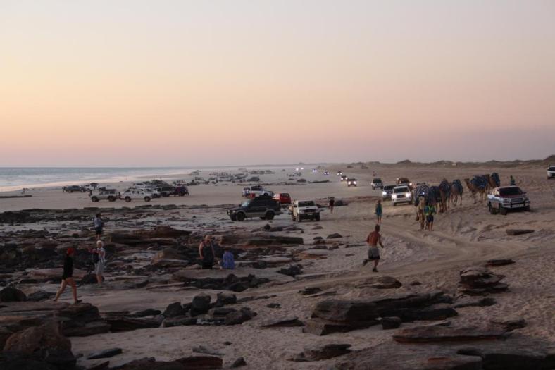 Jetzt wird es eng, jeder will wieder nach Hause