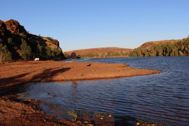 Camp in der Carawine Gorge
